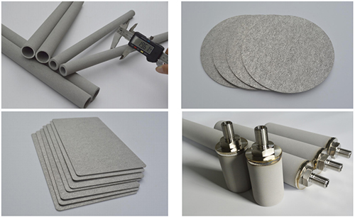 porous titanium sintered titanium sheet filter 